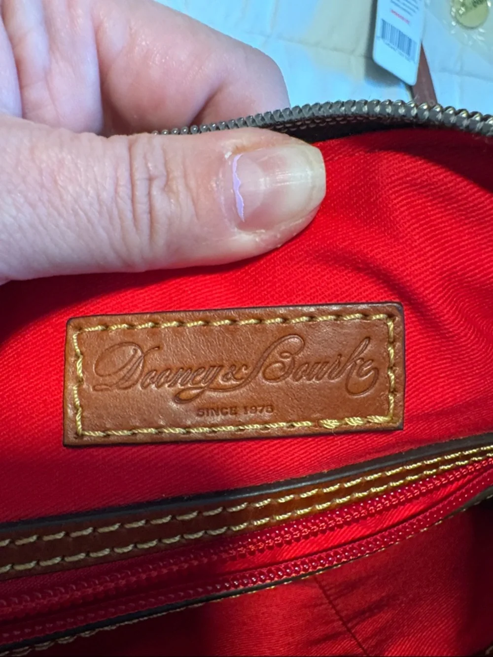 Dooney And Bourke Chicago Cubs Shoulder Bag Blue MLB Officially
Licensed. NWOT. - Picture 6 of 11